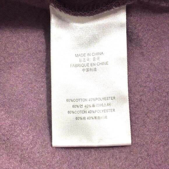 Hooey Womens Crewneck Sweatshirt Purple Long Sleeve Western Bronc Small READ - Picture 8 of 8